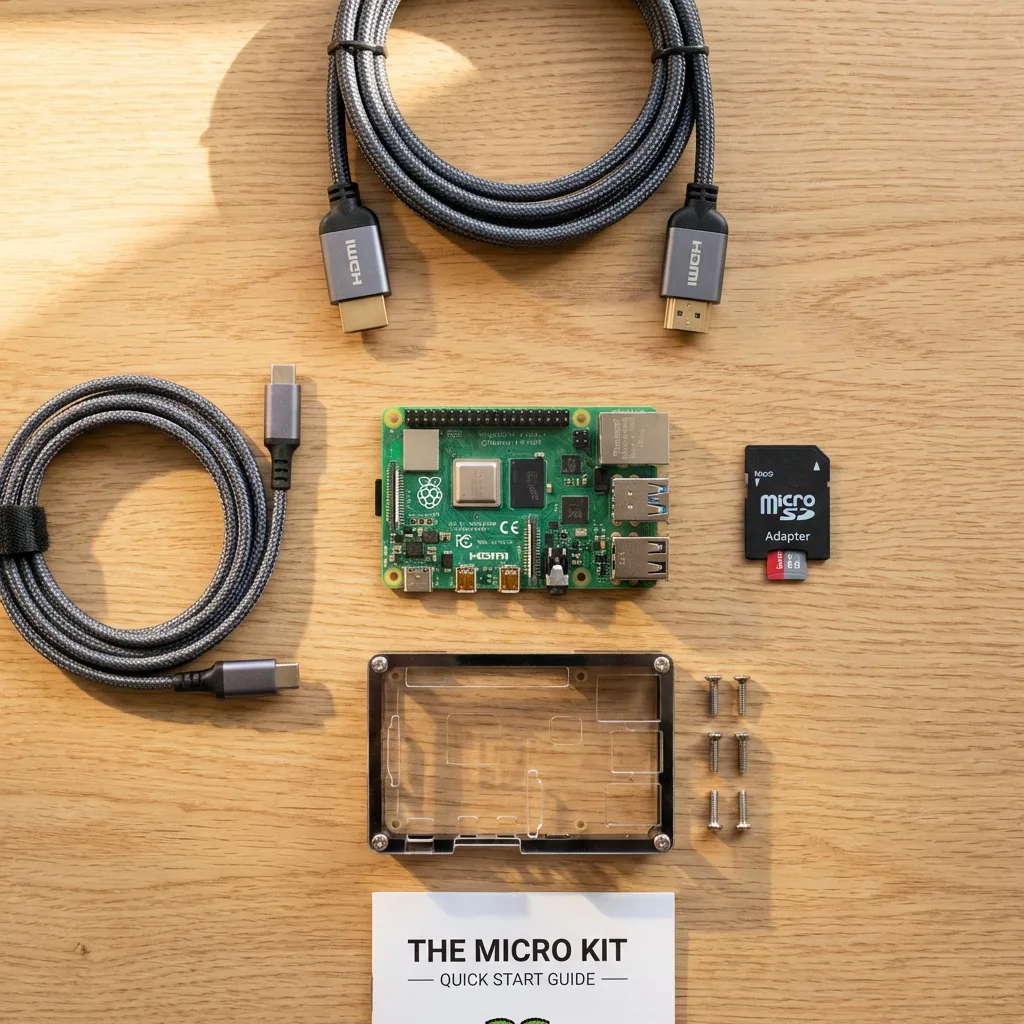 Raspberry Pi 5 — Zestaw Startowy — widok 2